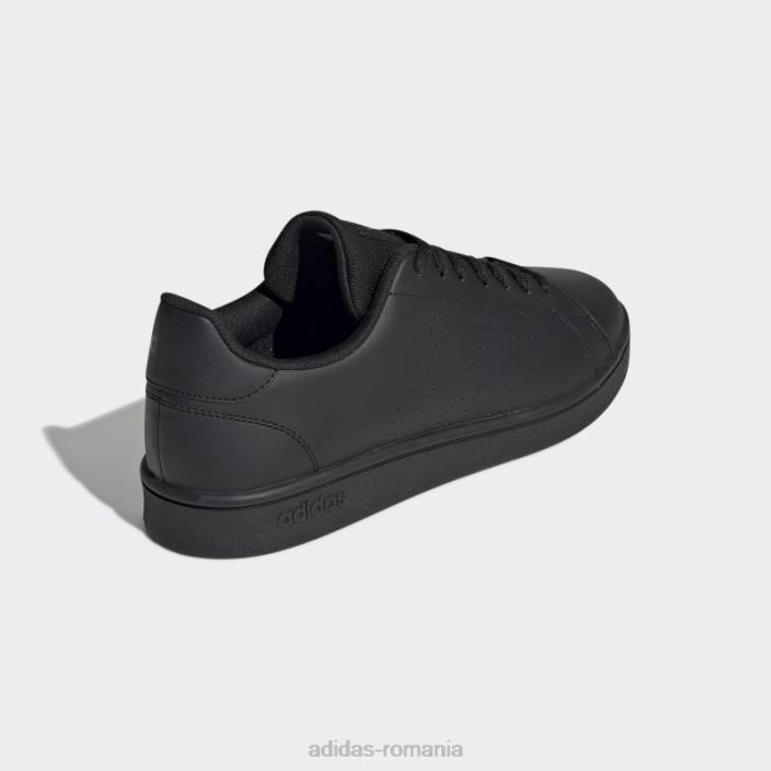 Adidas pantofi negri de bază avantaj adidas bărbați gri inchis 2JBN561