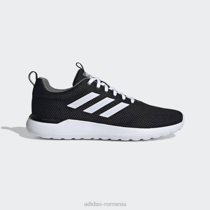 Adidas pantofi negri lite racer cln adidas bărbați negru/alb/gri 2JBN489