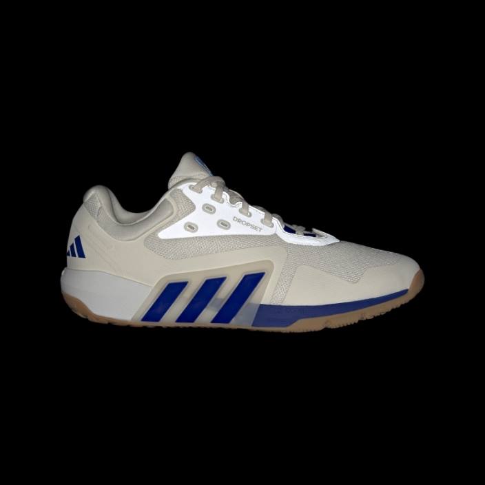 Adidas pantofi antrenori dropset albi bărbați alb/albastru/gumă 2JBN3668