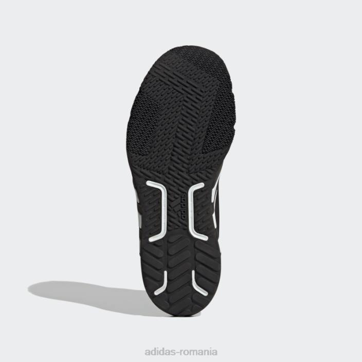 Adidas pantofi antrenori gri dropset bărbați negru/alb/gri 2JBN4433