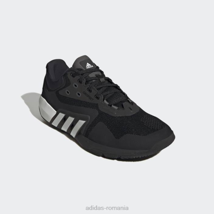 Adidas pantofi antrenori gri dropset bărbați negru/alb/gri 2JBN4433