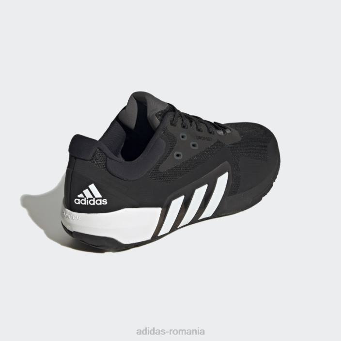 Adidas pantofi antrenori gri dropset bărbați negru/alb/gri 2JBN4433