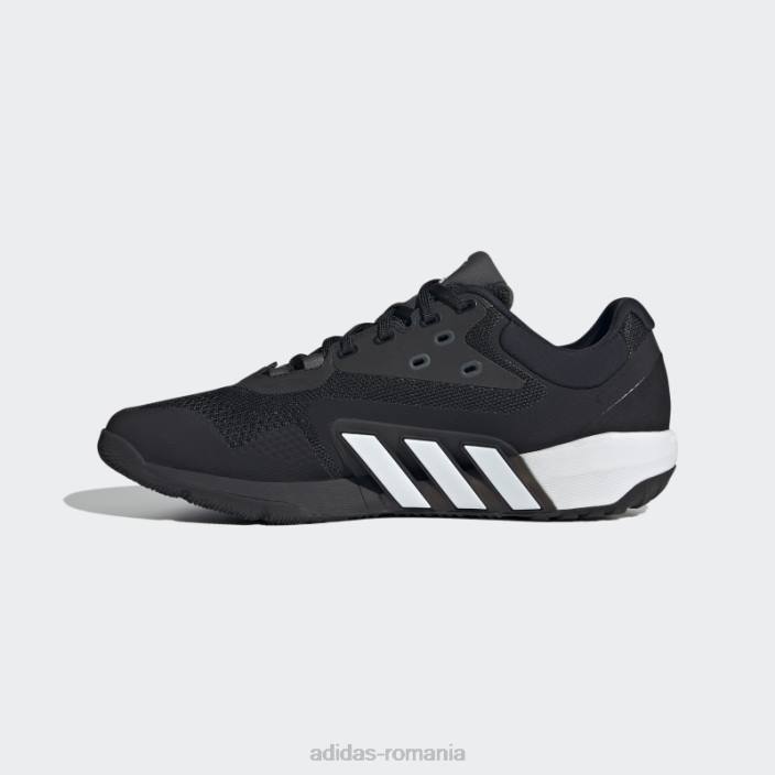 Adidas pantofi antrenori gri dropset bărbați negru/alb/gri 2JBN4433