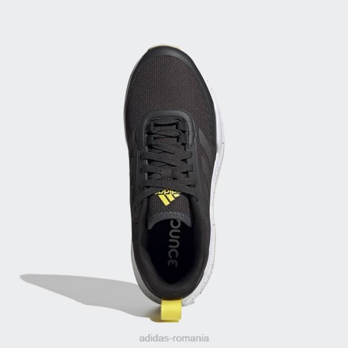 Adidas pantofi carbon trainer v bărbați carbon/fier metalic/galben 2JBN581