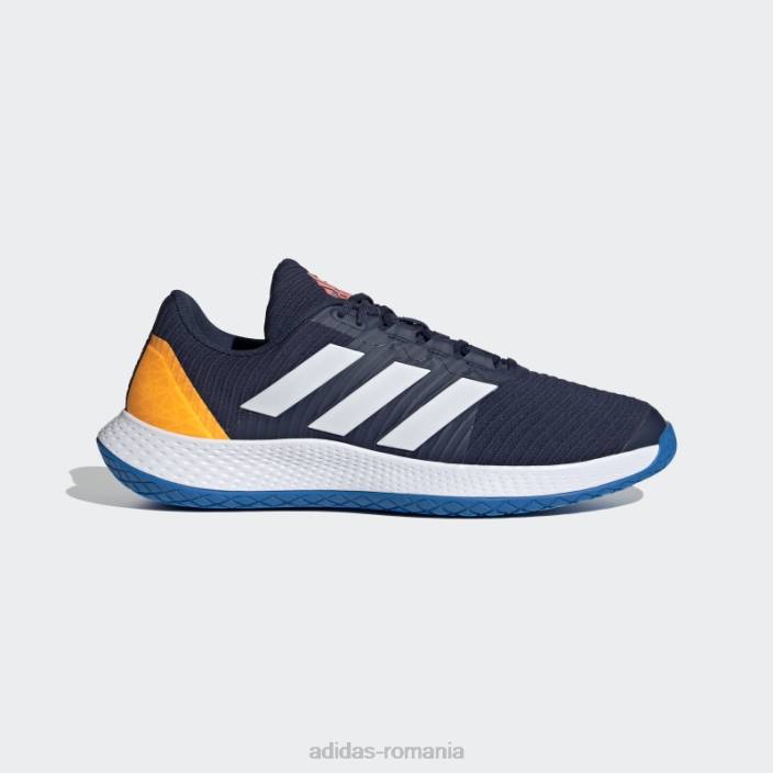 Adidas pantofi de handbal adidas forcebounce bleumarin bărbați bleumarin/alb/turbo 2JBN12993