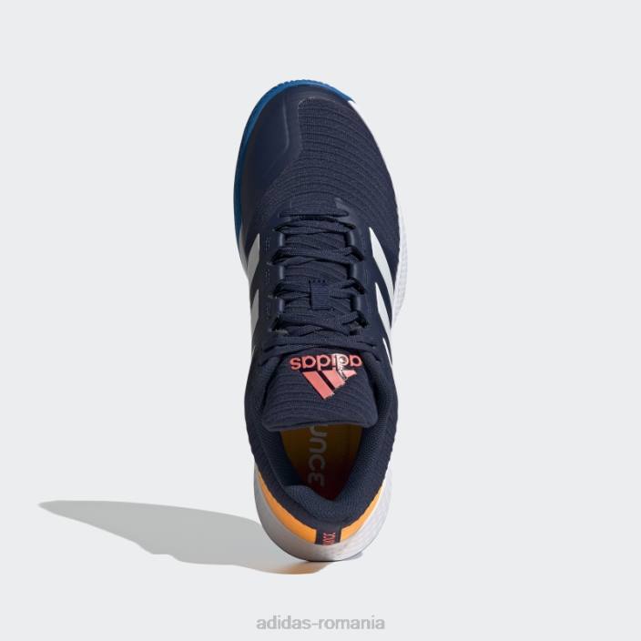 Adidas pantofi de handbal adidas forcebounce bleumarin bărbați bleumarin/alb/turbo 2JBN12993