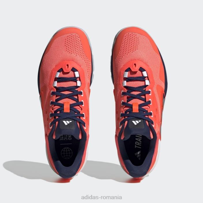 Adidas pantofi roșii de antrenament dropset bărbați roșu/albastru închis/alb 2JBN215
