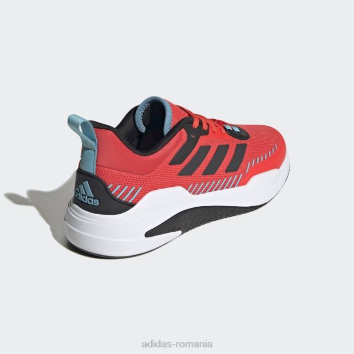 Adidas trainer v pantofi roșii bărbați roșu/carbon/albastru 2JBN4142