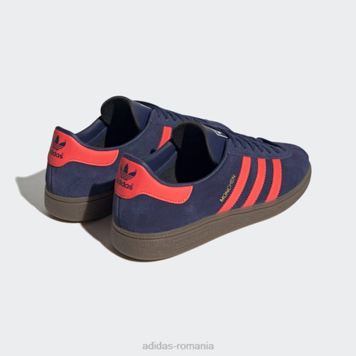 Adidas Munchen pantofi albastru închis bărbați albastru închis/roșu/gumă 2JBN1369
