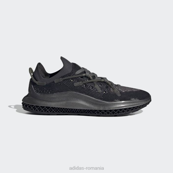 Adidas Pantofi 4d fusio negri bărbați negru/argintiu/carbon 2JBN709