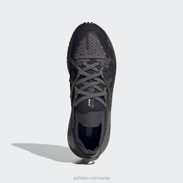 Adidas Pantofi 4d fusio negri bărbați negru/argintiu/carbon 2JBN709