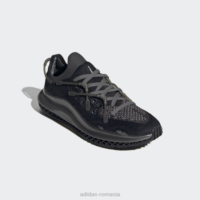Adidas Pantofi 4d fusio negri bărbați negru/argintiu/carbon 2JBN709