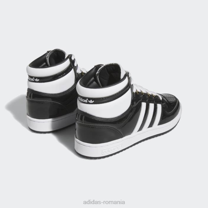 Adidas Top zece pantofi rb negri bărbați negru/alb/auriu metalic 2JBN4669