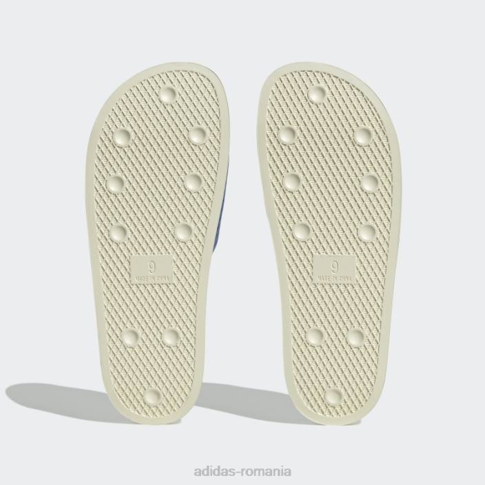 Adidas adilette slides pasăre albastră bărbați pasăre albă/albastru 2JBN4259