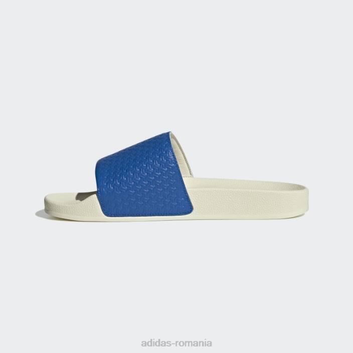 Adidas adilette slides pasăre albastră bărbați pasăre albă/albastru 2JBN4259