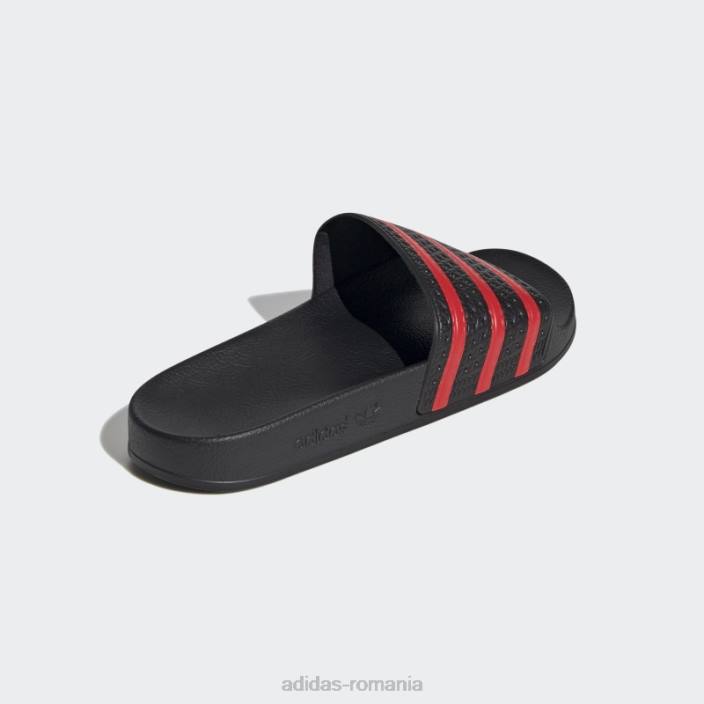 Adidas adilette slides roșu bărbați negru/rosu 2JBN13024