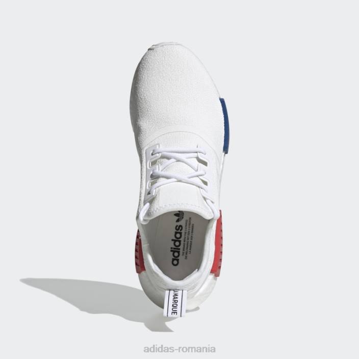 Adidas alb nmd-r1 og pantofi adidas bărbați alb 2JBN3