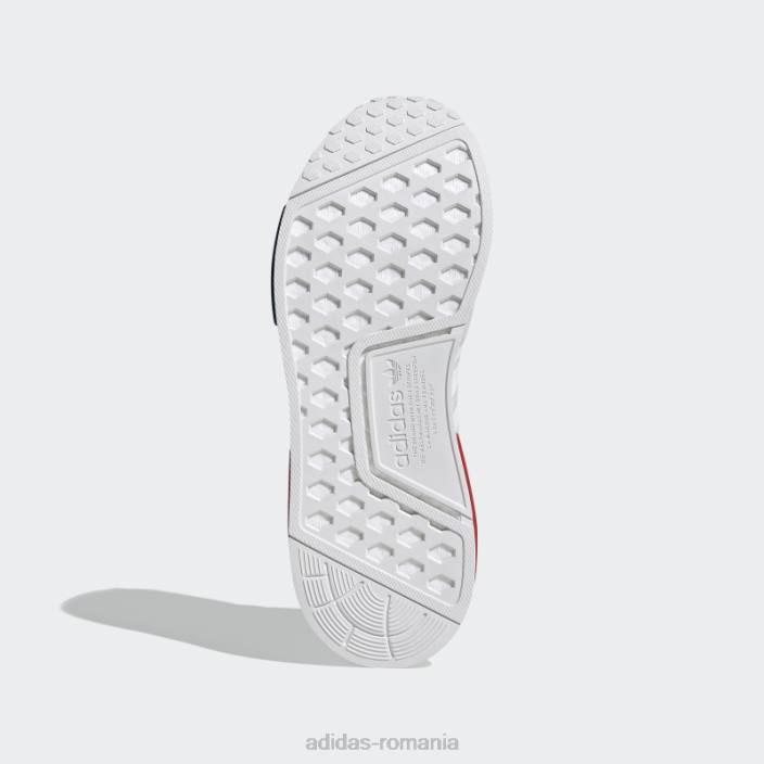 Adidas alb nmd-r1 og pantofi adidas bărbați alb 2JBN3