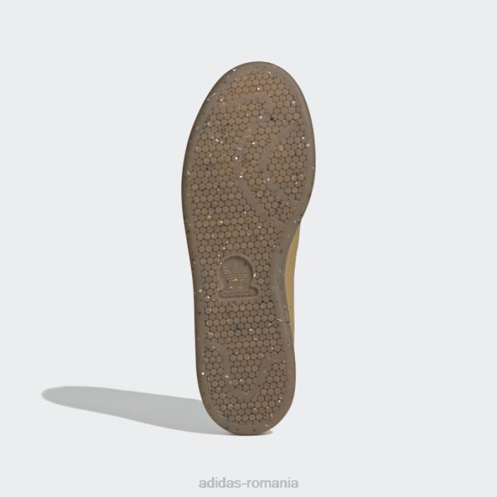 Adidas aurii bej Stan Smith plantează și cresc catâri bărbați bej auriu/galben înghețat 2JBN4733