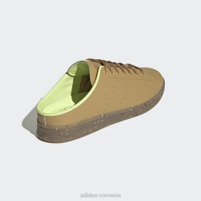 Adidas aurii bej Stan Smith plantează și cresc catâri bărbați bej auriu/galben înghețat 2JBN4733