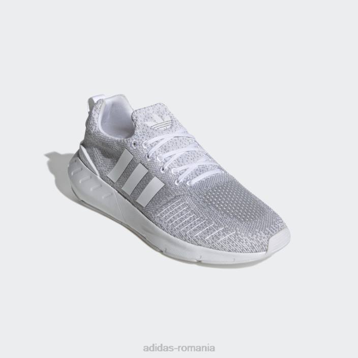 Adidas black swift run 22 pantofi fierbinți bărbați alb/gri/negru 2JBN713
