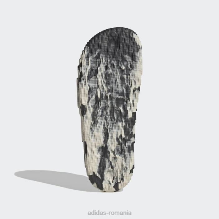 Adidas carbon adilette 22 tobogane bărbați carbon/aluminiu 2JBN4156
