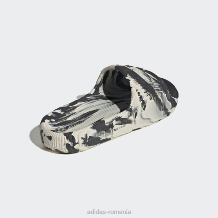 Adidas carbon adilette 22 tobogane bărbați carbon/aluminiu 2JBN4156