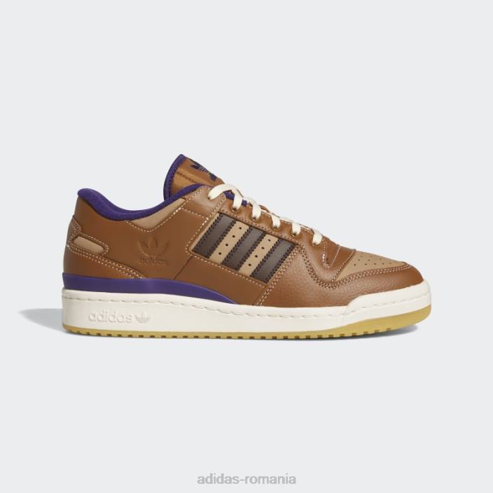 Adidas carton heitor forum 84 low adv pantofi bărbați carton/maro 2JBN1378