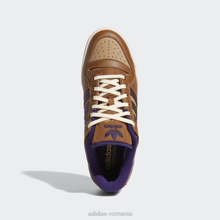 Adidas carton heitor forum 84 low adv pantofi bărbați carton/maro 2JBN1378