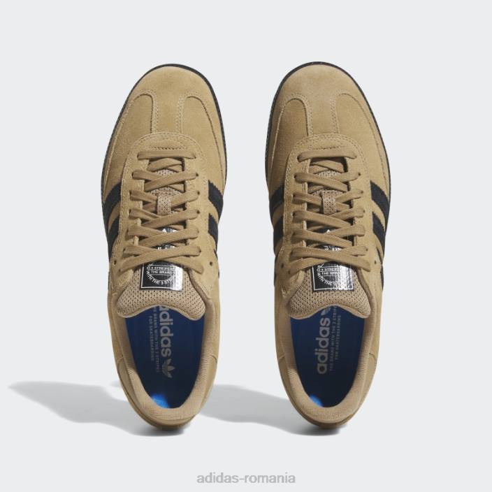 Adidas carton samba adv pantofi adidas bărbați carton/pasare neagra/albastra 2JBN4053