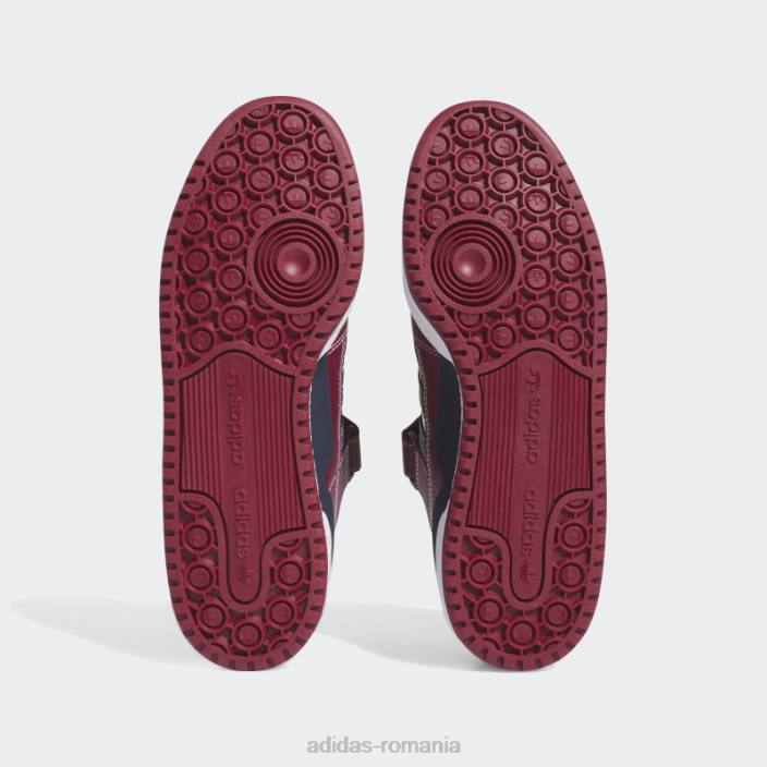 Adidas coll burgundy forum low pantofi bărbați coll visiniu/alb/marin 2JBN113