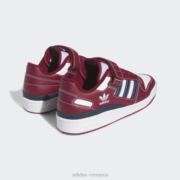 Adidas coll burgundy forum low pantofi bărbați coll visiniu/alb/marin 2JBN113