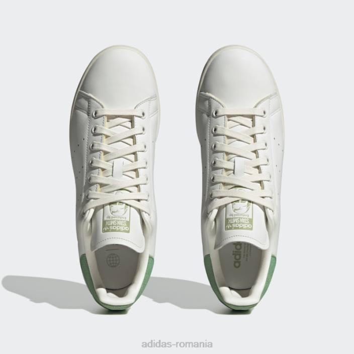 Adidas curte verde pantofi stan smith moda bărbați alb/verde curte 2JBN4080