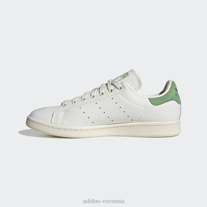 Adidas curte verde pantofi stan smith moda bărbați alb/verde curte 2JBN4080
