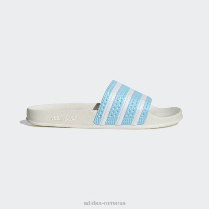 Adidas diapozitive adilette albastre moda bărbați albastru alb 2JBN4528