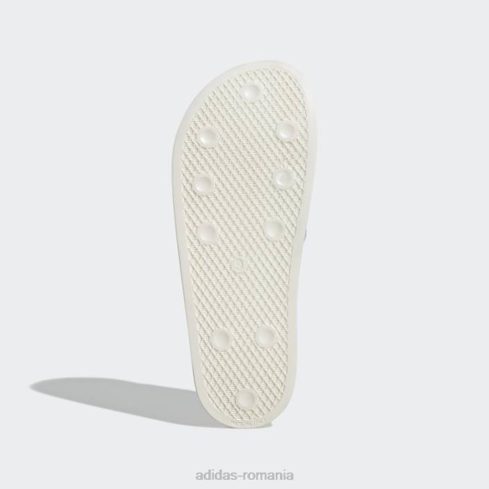 Adidas diapozitive adilette albastre moda bărbați albastru alb 2JBN4528