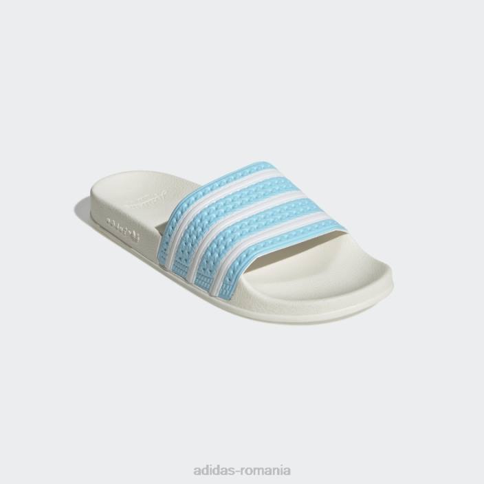Adidas diapozitive adilette albastre moda bărbați albastru alb 2JBN4528