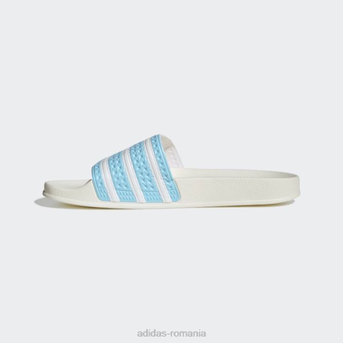 Adidas diapozitive adilette albastre moda bărbați albastru alb 2JBN4528