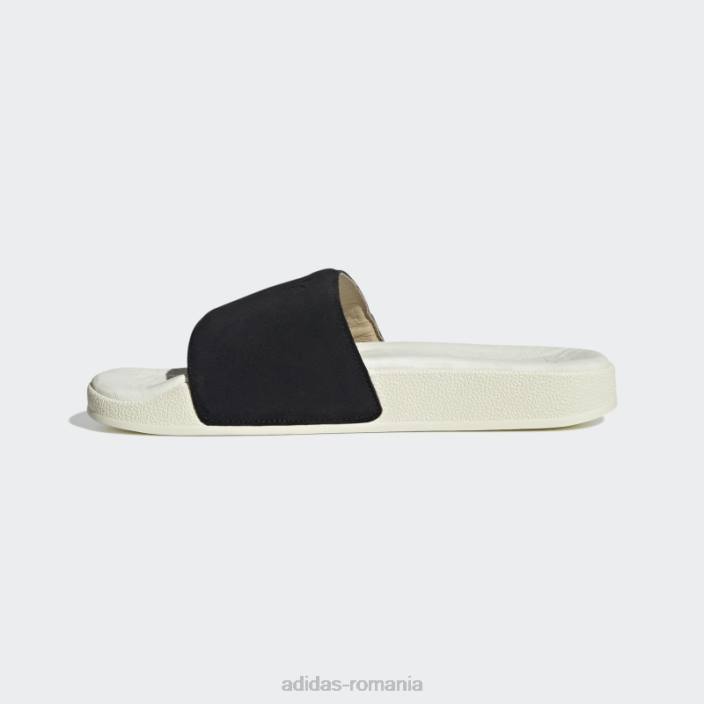 Adidas diapozitive adilette albe bărbați alb negru 2JBN4346