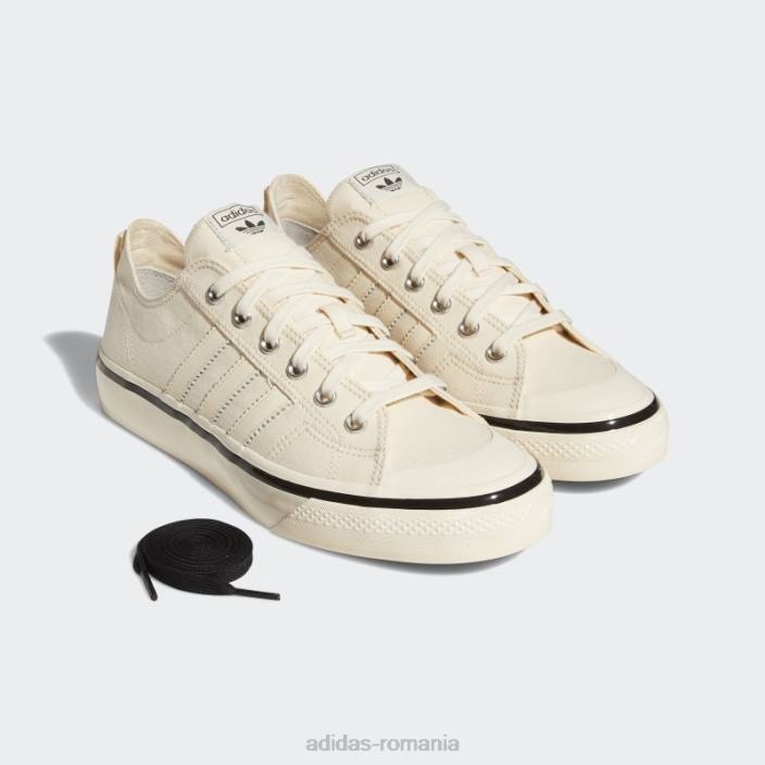 Adidas ecru tint nizza rf 74 pantofi bărbați nuanță ecru/alb/negru 2JBN647