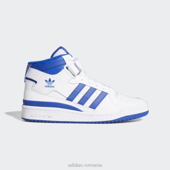 Adidas fashion forum mid pantofi albastru regal bărbați alb/albastru regal 2JBN131