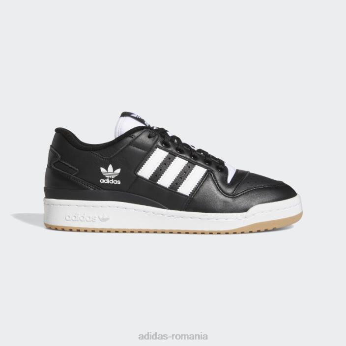 Adidas forum 84 low adv pantofi negri bărbați alb negru 2JBN3968
