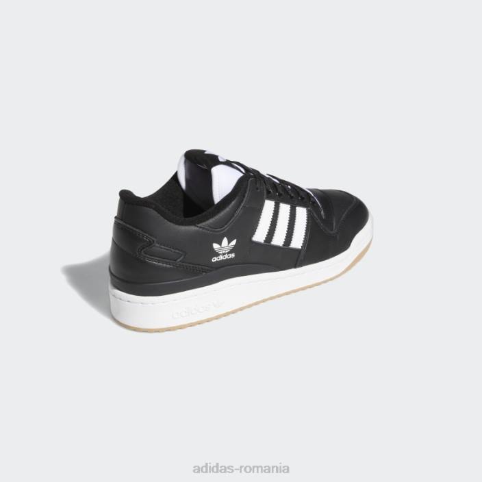 Adidas forum 84 low adv pantofi negri bărbați alb negru 2JBN3968