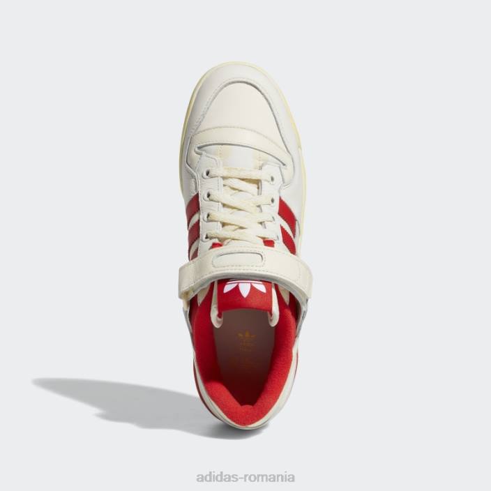 Adidas forum 84 low aec pantofi red fashion bărbați alb roșu 2JBN609