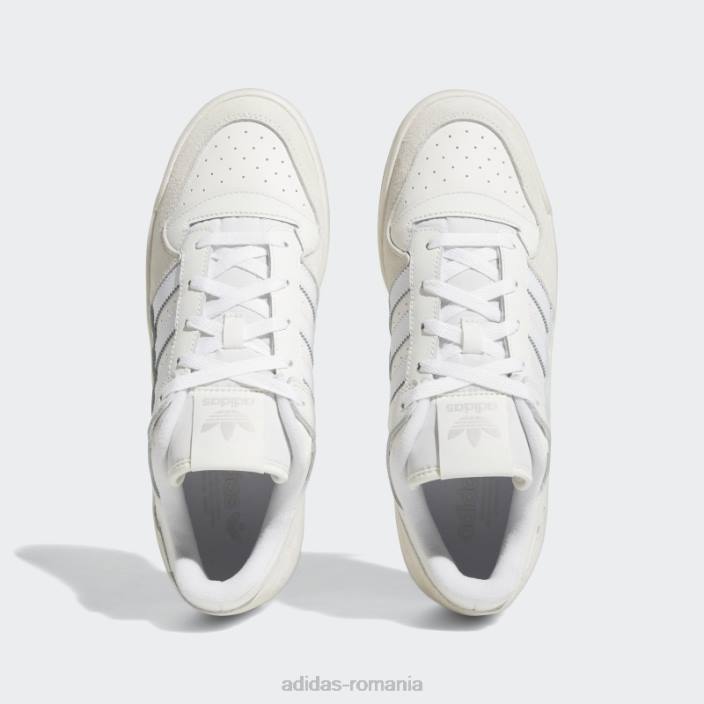 Adidas forum low pantofi clasici alb bărbați alb 2JBN4687