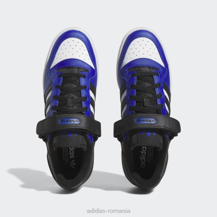 Adidas forum pantofi albastru jos bărbați alb/albastru 2JBN4043