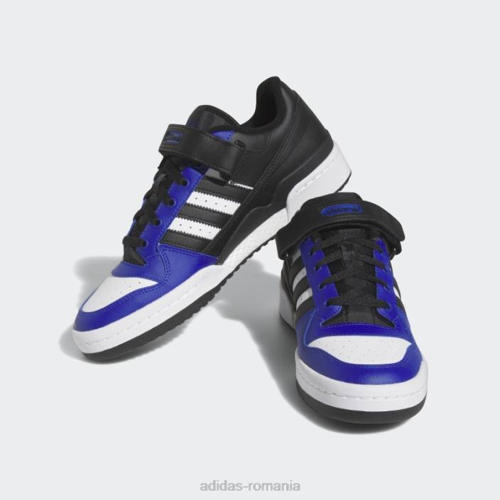 Adidas forum pantofi albastru jos bărbați alb/albastru 2JBN4043
