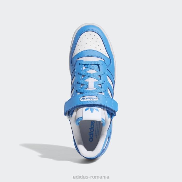 Adidas forum pantofi jos albastru bărbați alb/albastru 2JBN4450