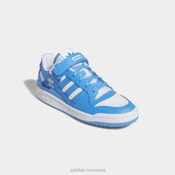 Adidas forum pantofi jos albastru bărbați alb/albastru 2JBN4450