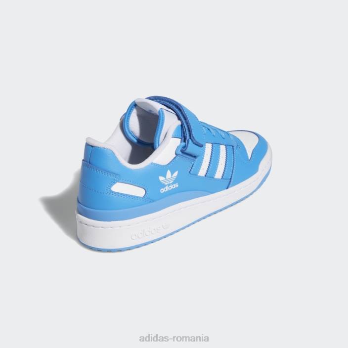 Adidas forum pantofi jos albastru bărbați alb/albastru 2JBN4450
